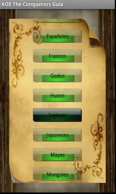 AOE The Conquerors Guia android App screenshot 4